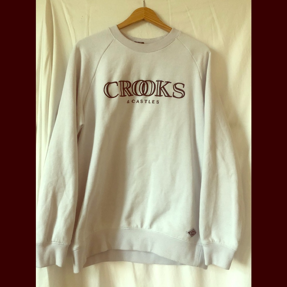 Crooks n castles crewneck sweater